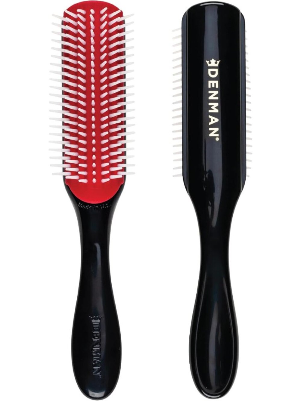 7-Row Curl Definer Brush for Smooth Defined Curls - Detangling Styling Tool